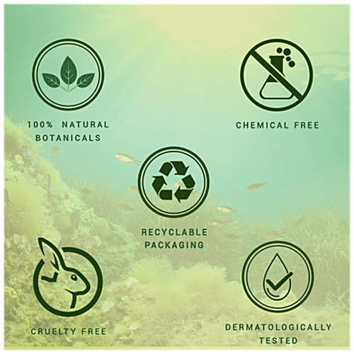 BIOTIQUE Cooling Anti Fatigue Eye Gel - Seaweed, 15 g Carton 100% Botanical Extracts