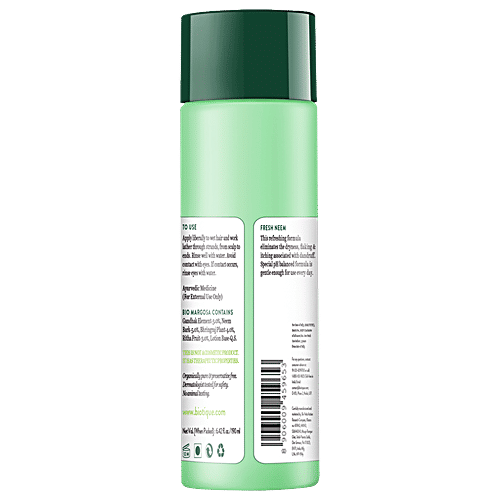 BIOTIQUE Anti Dandruff Shampoo & Conditioner - Fresh Neem, 120 ml