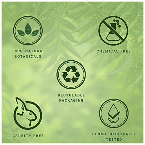 BIOTIQUE Fresh Neem Anti Dandruff Shampoo With Conditioner, 190 ml Fights Dandruff