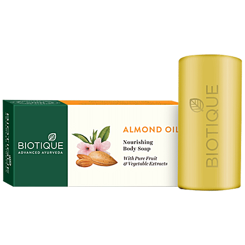 Buy Biotique Body Soap Bio Almond Oil 150 Gm Carton Online at the Best Price bigbasket