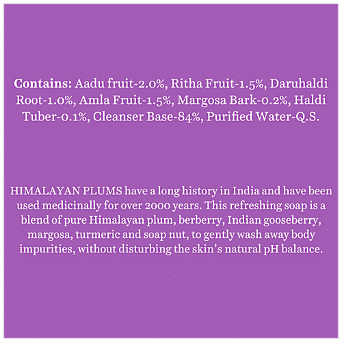 BIOTIQUE Himalayan Plum - Soap, 150 g Carton 