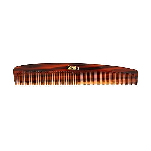 Roots Brown Dressing Comb For Fine/Medium Length Straight Hair - 2, 1 pc Pouch 