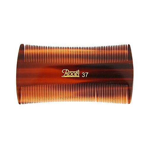Roots Brown Fine Teeth Lice Comb - 37, 1 pc Pouch 