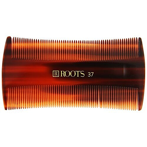 Roots Brown Fine Teeth Lice Comb - 37, 1 pc Pouch 