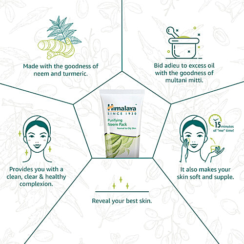 Himalaya Purifying Neem Pack, 100 g  