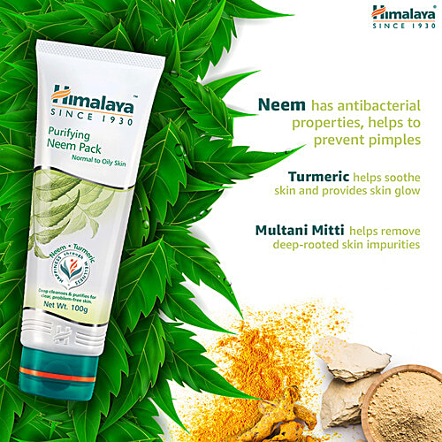 Himalaya Purifying Neem Pack, 100 g  