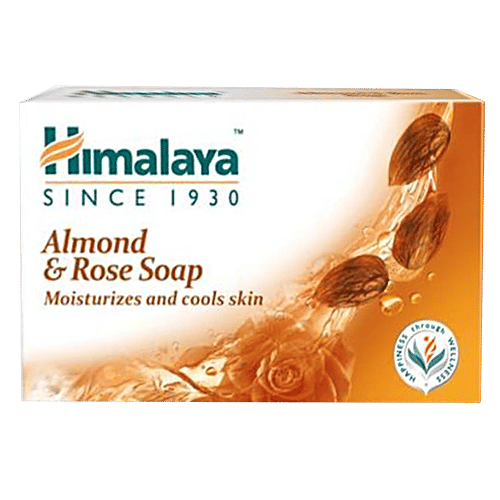 Himalaya Almond & Rose Soap, 75 g  