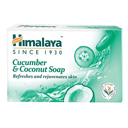 Himalaya Cucumber & Coconut Soap, 75 g  