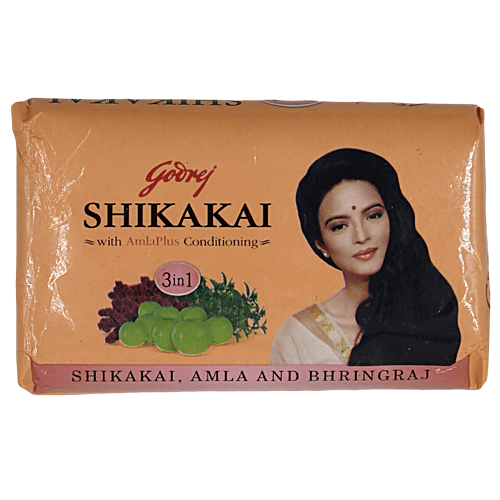 Godrej Shikakai - Amla and Bhringraj, 75 g  