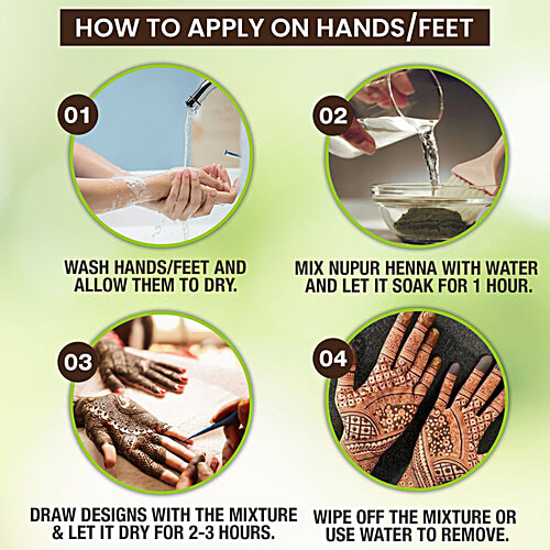 Godrej Nupur Pure Henna Mehendi, 65 g  