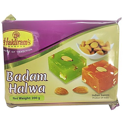 Buy Haldirams Badam Halwa 200 Gm Pouch Online at the Best Price of Rs