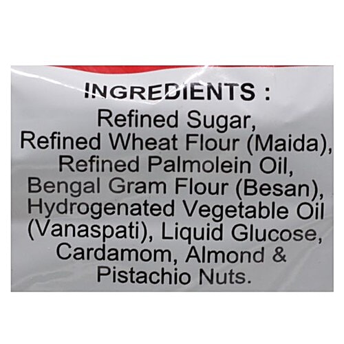 Haldiram's Soan Papdi - Authentic Taste, Crispy & Flaky Texture, Perfect For Gifting, 500 g Pouch Blended with Natural Cardamom