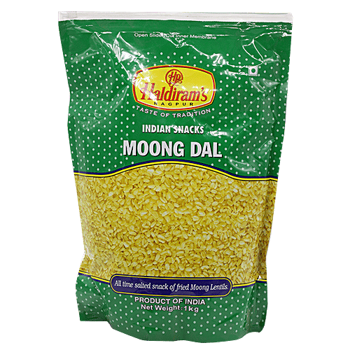 Buy Haldirams Namkeen Moong Dal 1 Kg Pouch Online At Best Price of Rs 260 bigbasket