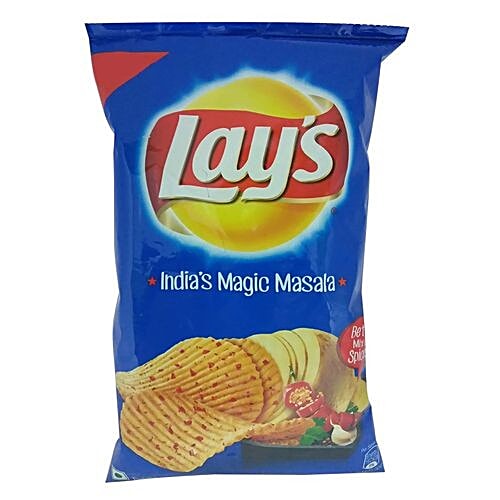 Lays Potato Chips - Indias Magic Masala, 55 g  
