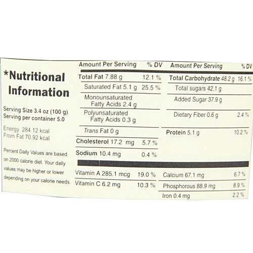 Buy Chitale Dairy Full Cream Shrikhand Amba 500 Gm Cup Online at the