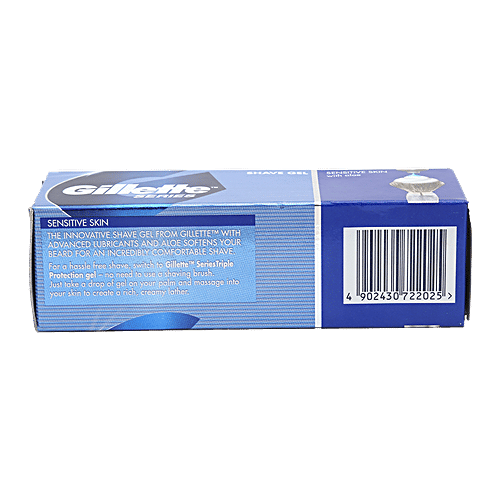 Gillette Series Shave Gel - Sensitive Skin, 60 g  