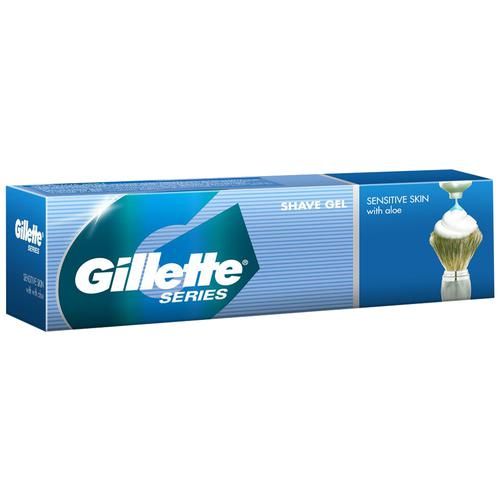 Gillette Series Shave Gel - Sensitive Skin, 60 g  