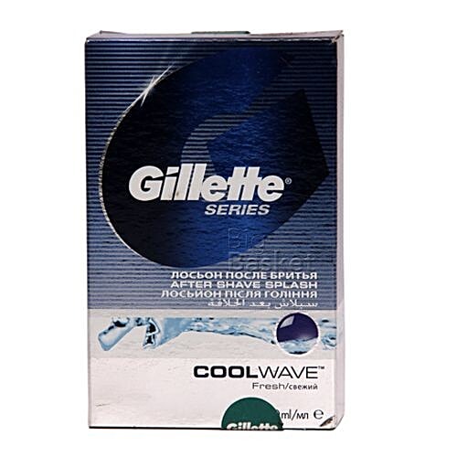 Buy Gillette Series After Shave Splash Cool Wave 50 ml Carton Online