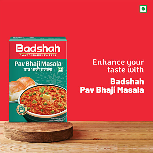 Badshah Pav Bhaji Masala, 100 g Carton Perfectly Blended Spices For Rich Taste & Aroma