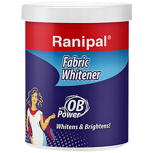 Buy Ranipal Fabric Whitener With Ob Power 80 Gm Online at the Best