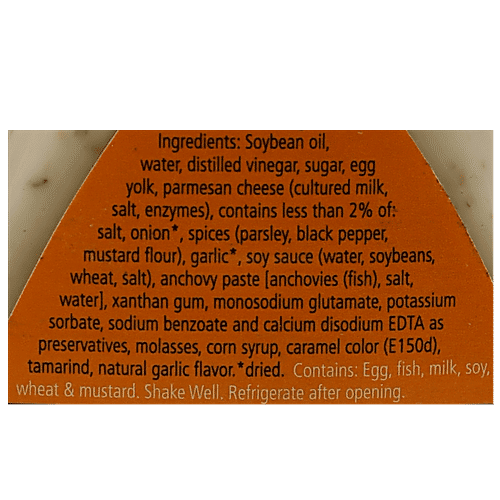 American Garden  Dressing - Creamy Caesar, 267 ml Bottle 