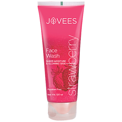 Jovees Strawberry Face Wash, 120 ml  