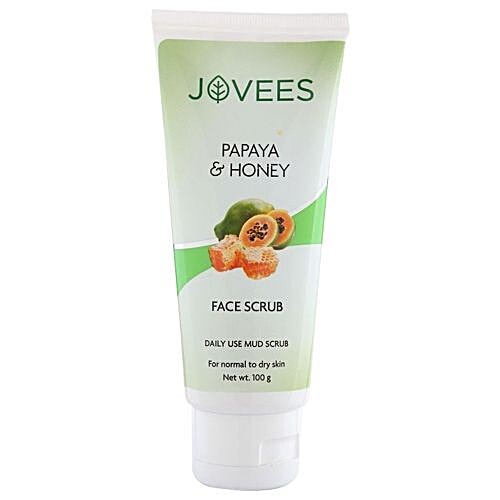 Buy Jovees Facial Scrub Papaya Honey 100 Gm Tube Online At Best Price