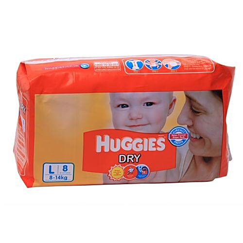 huggies dry large price
