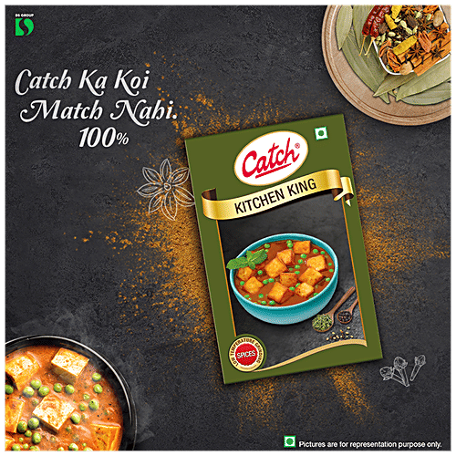 Buy Catch Masala Kitchen King 100 Gm Carton Online At Best Price of Rs