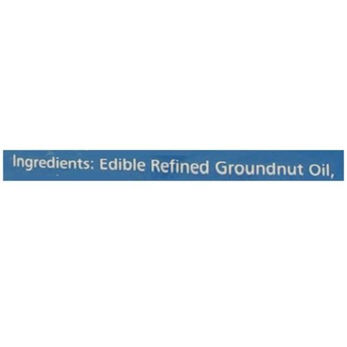 Rro Refined Groundnut Oil, Primio, 1 L Bottle Zero Cholesterol, Zero Trans Fatty Acids