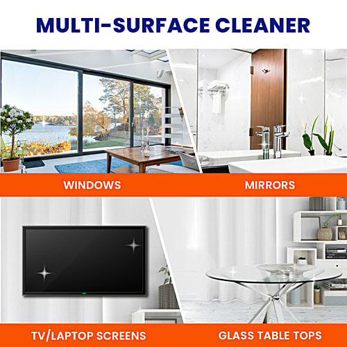 Mr. Muscle Glass and Surface Cleaner Spray, 500 ml  Streak Free