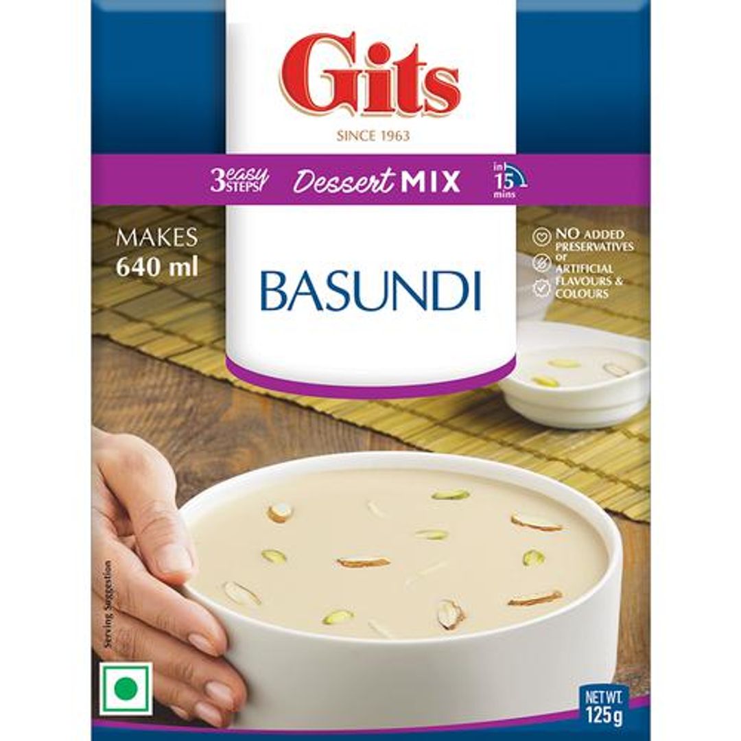 Gits Dessert Mix - Basundi, 125 g Carton