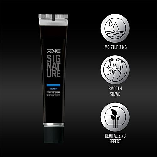 Buy Axe Lather Shaving Cream Denim 30 Gm Online at the Best Price of Rs