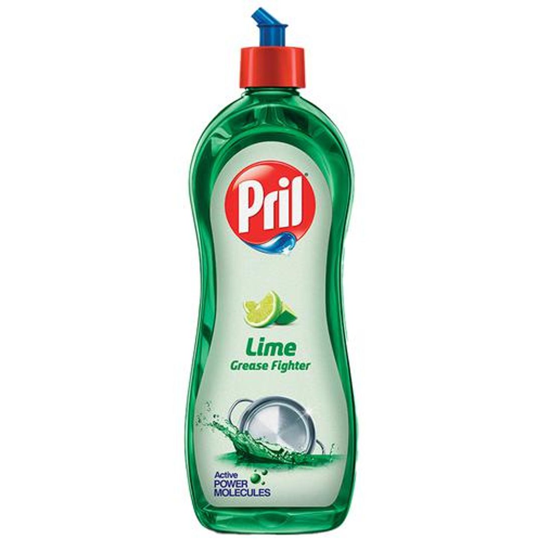 Pril Dishwash Liquid - Lime, 750 ml Bottle