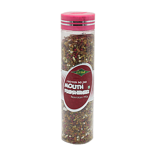 Dizzle Mouth Freshener - Navratan Mix, 150 g Bottle 