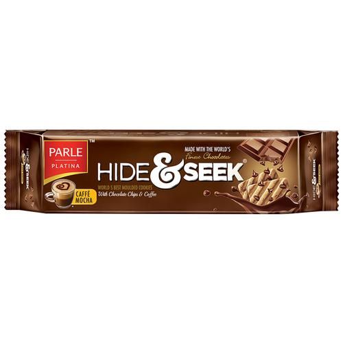 Parle Hide & Seek Caffe Mocha Cookies, 120 g Pouch 