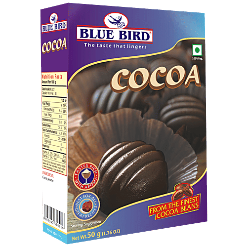 Buy Blue Bird Cocoa 50 Gm Carton Online at the Best Price of Rs 85 bigbasket