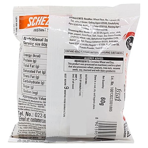 Ching'S Secret Schezwan Instant Noodles, 60 g Pouch 