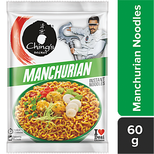 Ching'S Secret Manchurian Instant Noodles, 60 g Pouch 