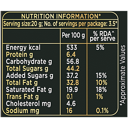 Cadbury Bournville Fruit & Nut 50% Dark Chocolate Bar, 75 g  