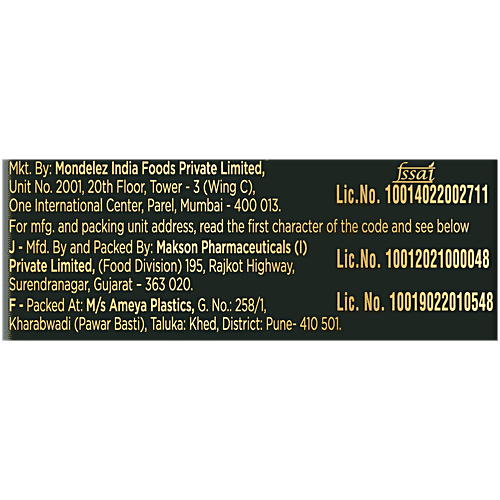 Cadbury Bournville Fruit & Nut 50% Dark Chocolate Bar, 75 g  