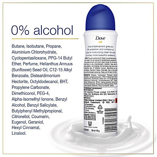 Buy Dove Deodorant Whitening Original 150 Ml Bottle Online at the Best