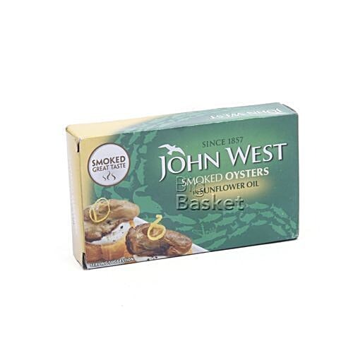 Buy John West Oysters Smoked in Sunflower Oil Online at Best Price of