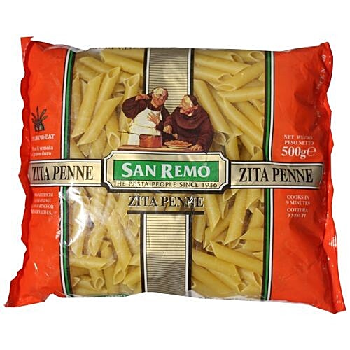 San Remo Pasta - Zita Penne, 500 g Pouch 