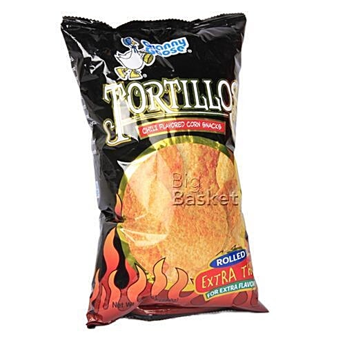 Buy Granny Goose Tortillos Chilli Flavored Corn Snacks Online at Best