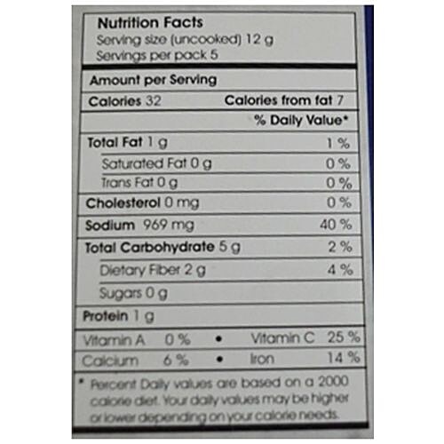 Banne Nawab's Masala - Kadhai Chicken, 60 g Carton Zero Cholesterol, Zero Fat