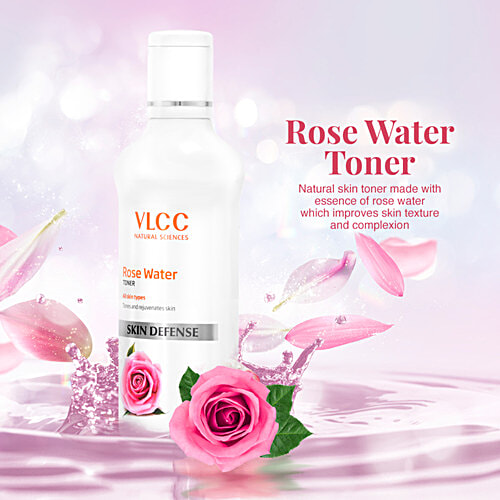 VLCC Rose Water Toner, 100 ml  Suits All Skin Types, Tones & Rejuvenates Skin