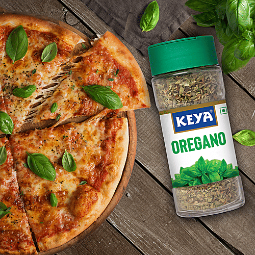 Keya Oregano - pasta,pizza,italian salads-freeze dried herbs, 15 g Bottle 