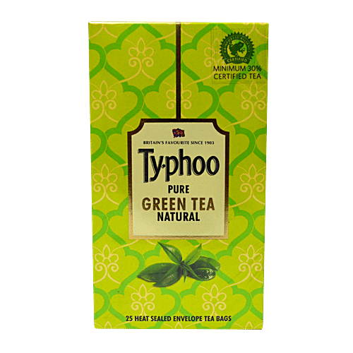Buy Typhoo Tea Bags Green 25 pcs Online at Best Price. of Rs 195