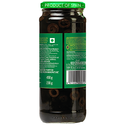 Buy Del Monte Black Olives Sliced 450 gm Jar Online at Best Price. of